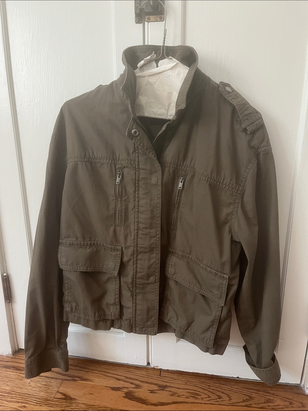 Banana Republic Olive Green Utility Jacket